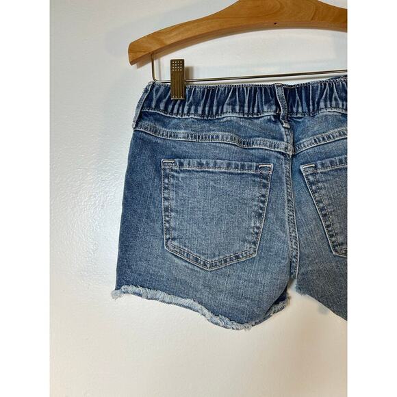 ABERCROMBIE KIDS Girl’s Mid-Rise Pull On Distressed Jean Shorts / Size: 11-12 - Picture 7 of 9